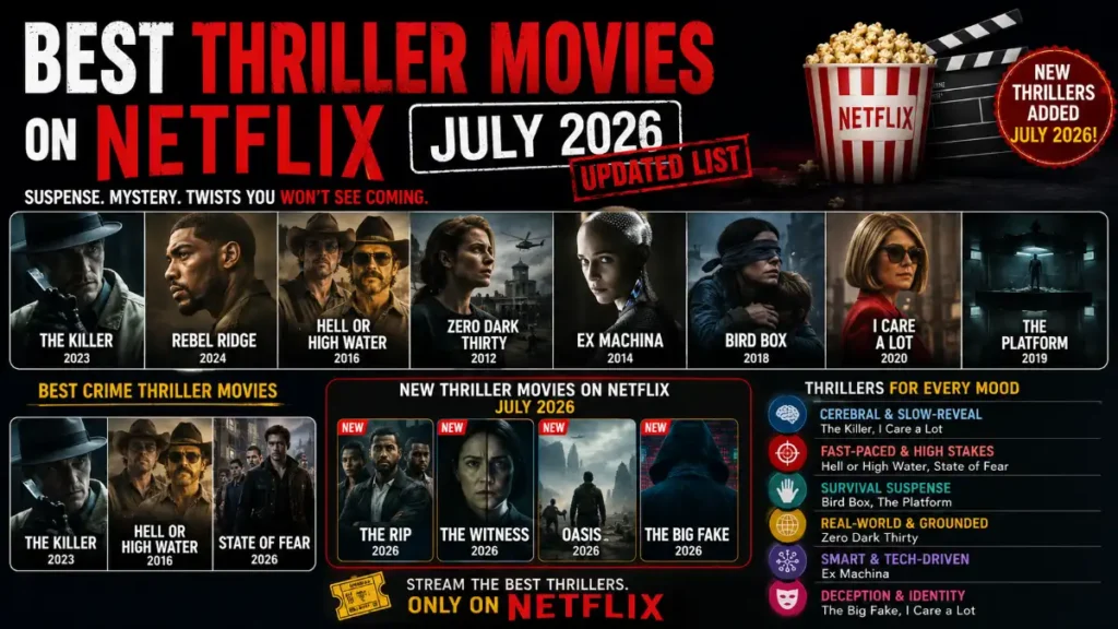 Best Thriller Movies on Netflix